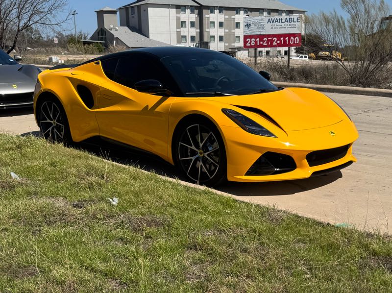 Lotus Emira spotted in Marble Falls