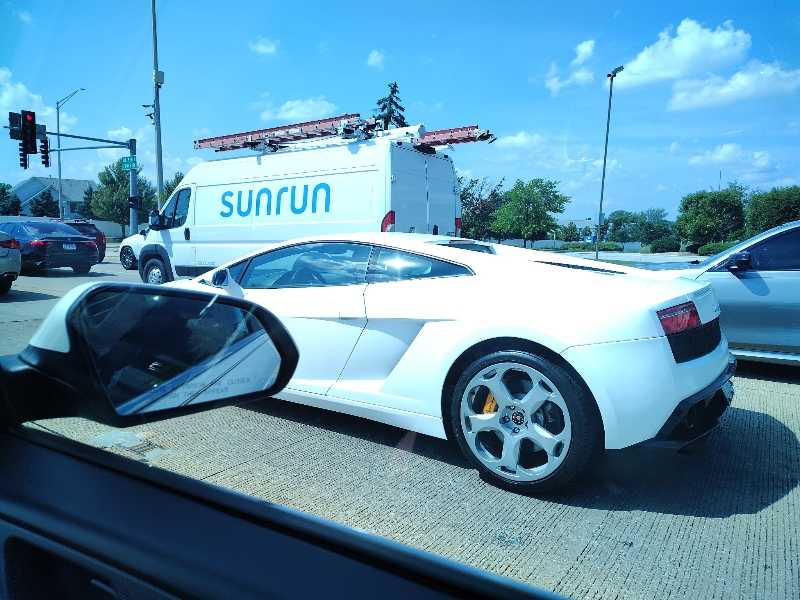 Lamborghini Gallardo spotted in Orland Park
