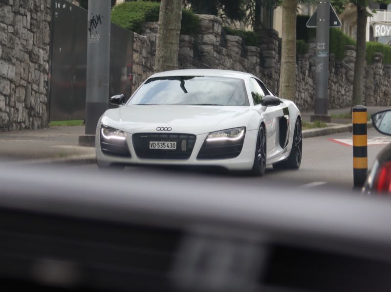 Audi R8 (2012) spotted in Lausanne, Switzerland