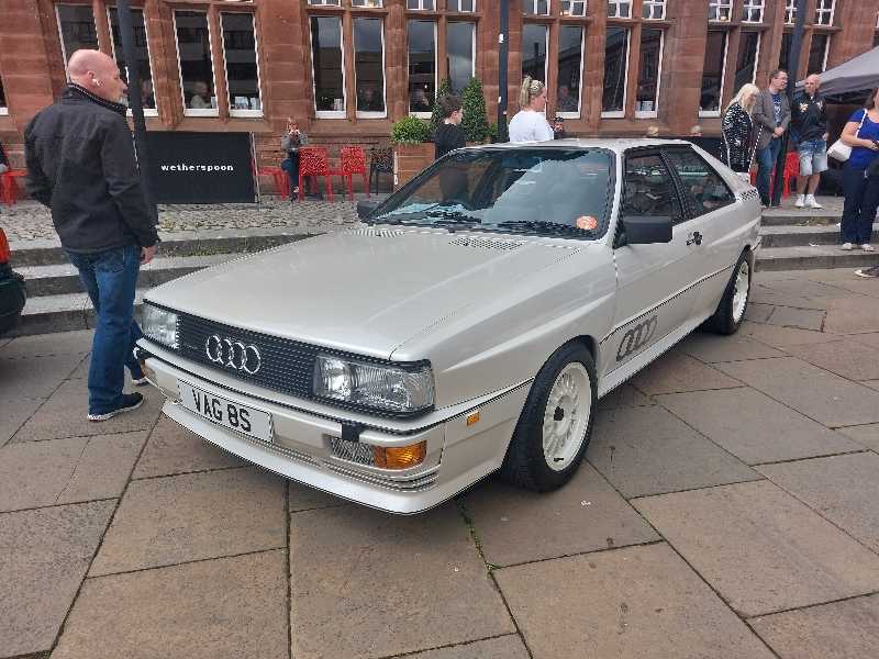 Audi Quattro spotted in Paisley