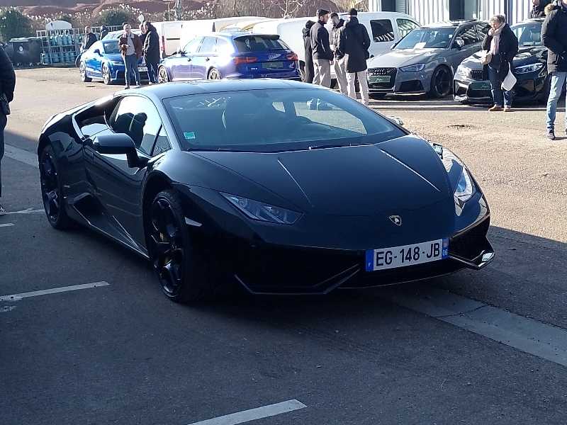 Lamborghini Huracán spotted in Rouen