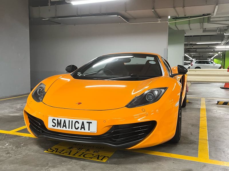 McLaren MP4-12C spotted in Hong Kong