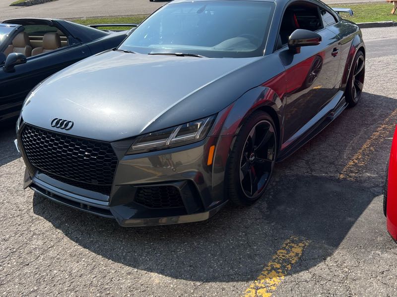 Audi TT RS spotted in Le Bic