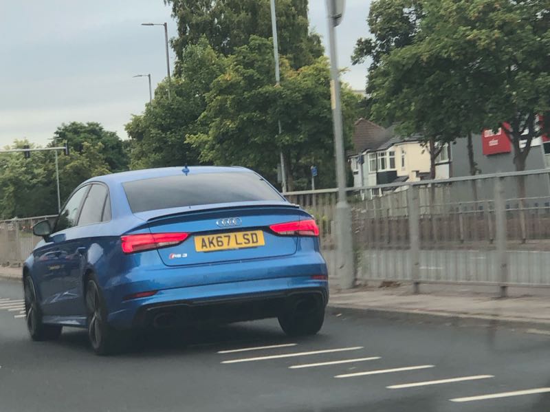 Audi RS 3 spotted in Stalham