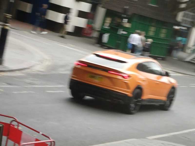 Lamborghini Urus (2021) spotted in London, United Kingdom