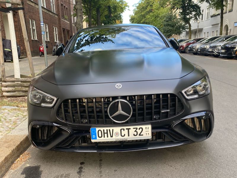 Mercedes-Benz AMG GT 63 S spotted in Berlin