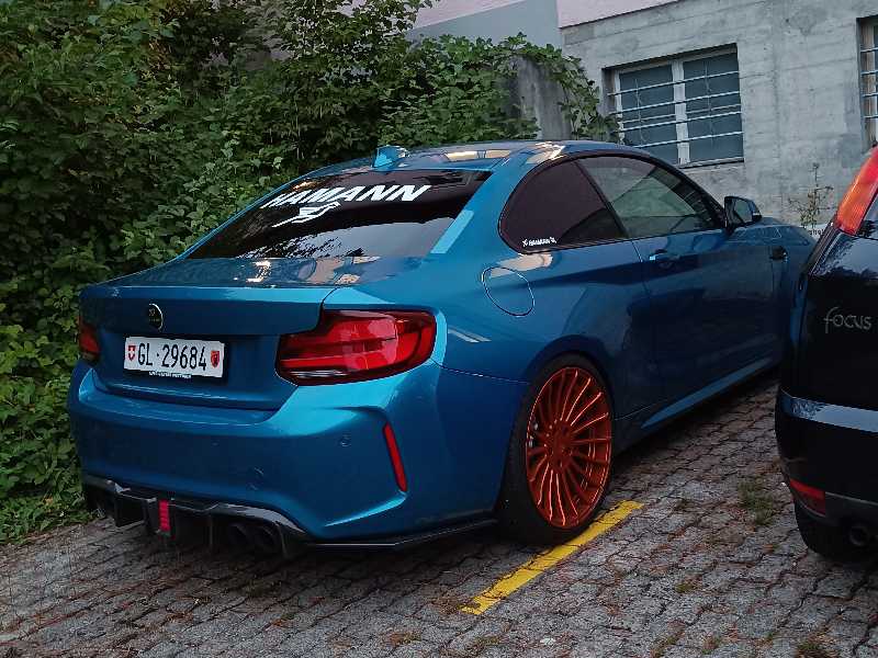 BMW M2 (2016) spotted in Jona, Switzerland