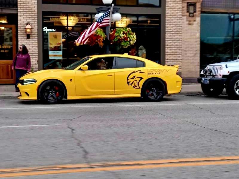 Dodge Charger Hellcat spotted in Kalispell