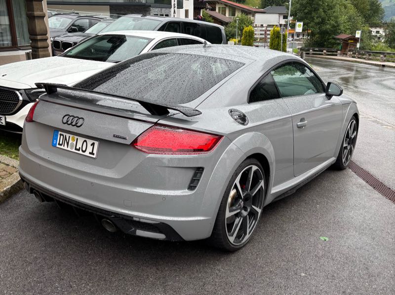 Audi TT RS spotted in Wörgl