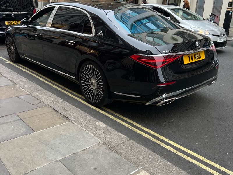 Mercedes-Benz Maybach S-Class spotted in London