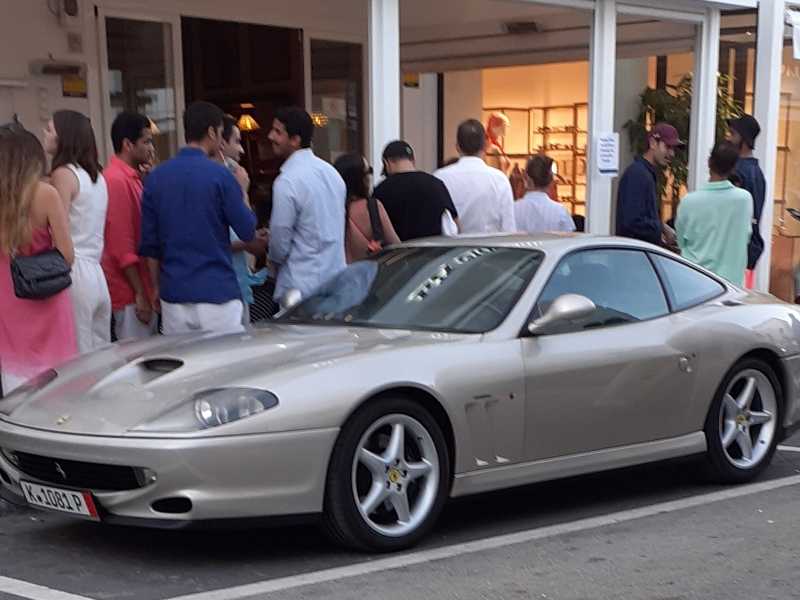 Ferrari 550 Maranello spotted in Málaga