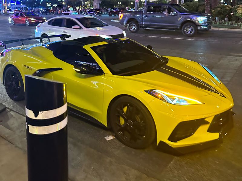 Chevrolet Corvette C8 spotted in Paradise