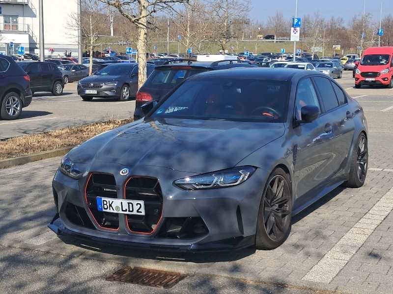 BMW M3 spotted in Ludwigsburg
