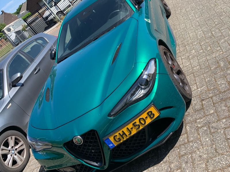 Alfa Romeo Giulia Quadrifoglio spotted in Venlo