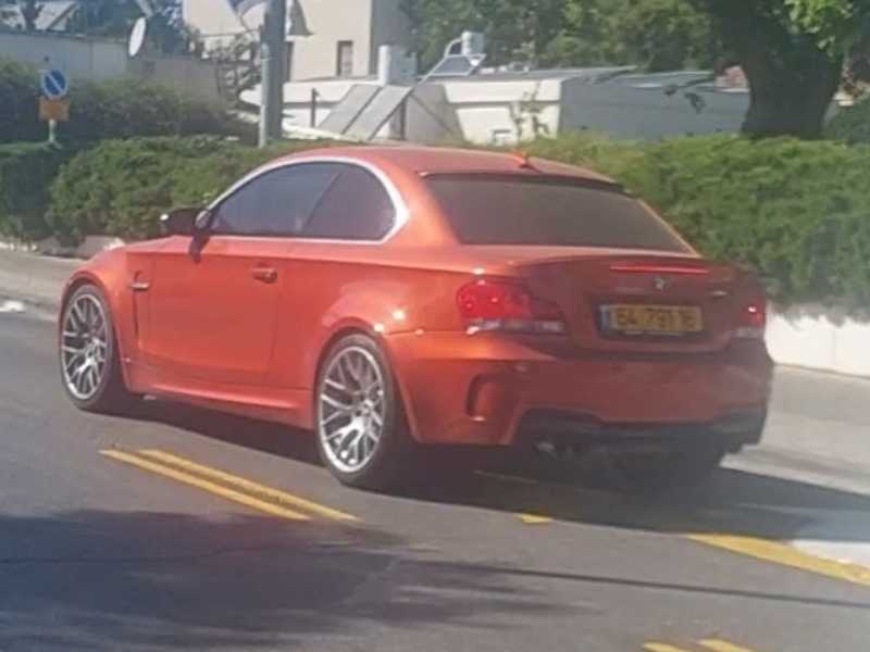 BMW 1 Series M Coupe spotted in Tel Aviv