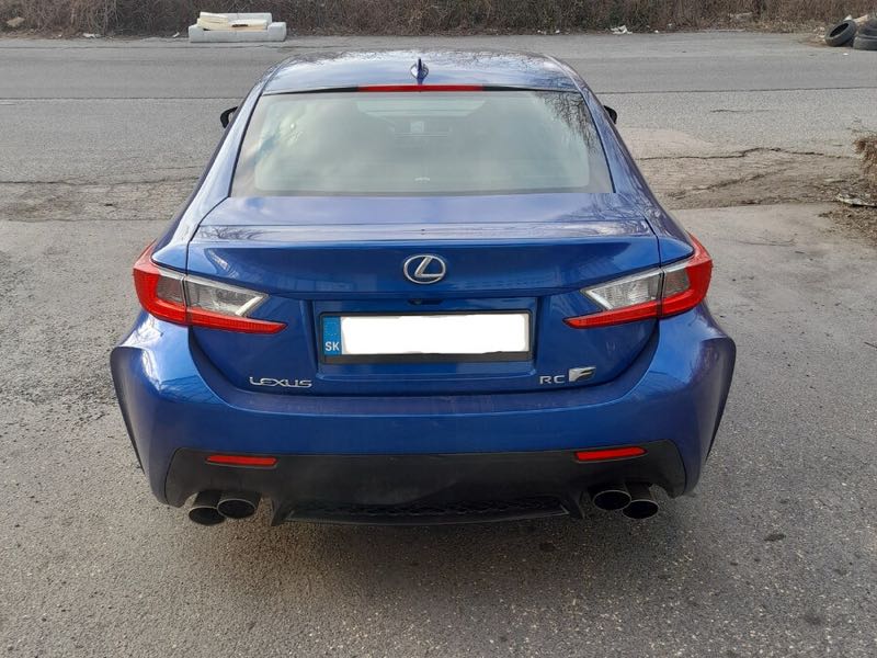 Lexus RC F spotted in Bratislava