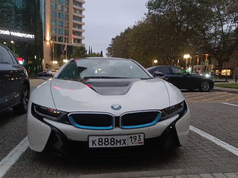 BMW i8 spotted in Sochi