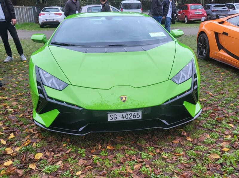 Lamborghini Huracán spotted in Thusis