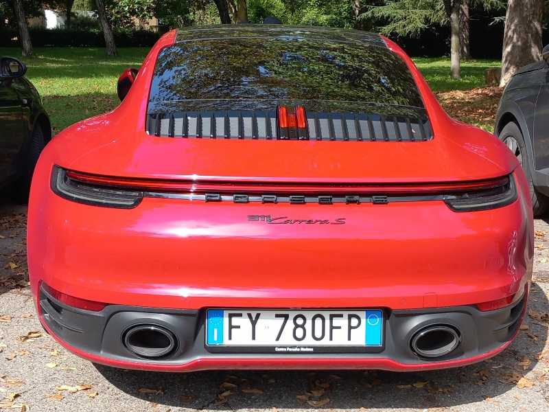 Porsche 911 Carrera S spotted in Modena