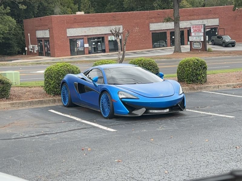 McLaren 570S spotted in Roswell