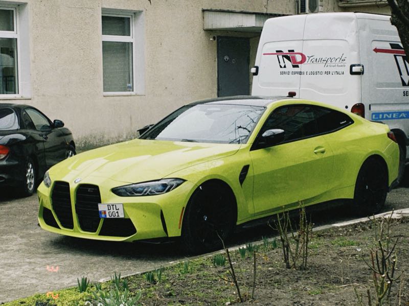 BMW M4 spotted in Bălţi