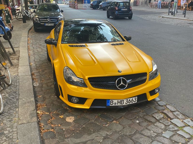 Mercedes-Benz SLK55 AMG spotted in Berlin