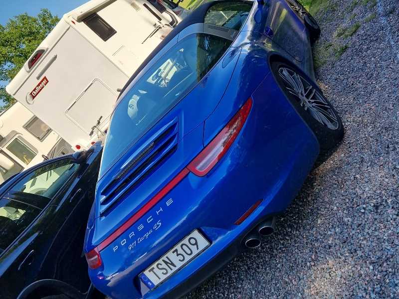 Porsche 911 Targa 4S spotted in Trosa
