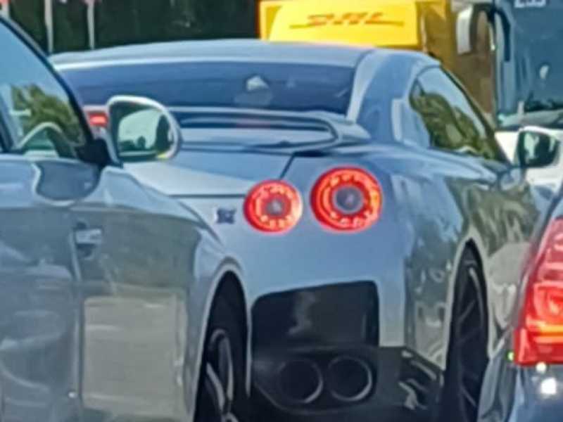 Nissan GT-R (2017) spotted in Frankfurt am Main, Germany