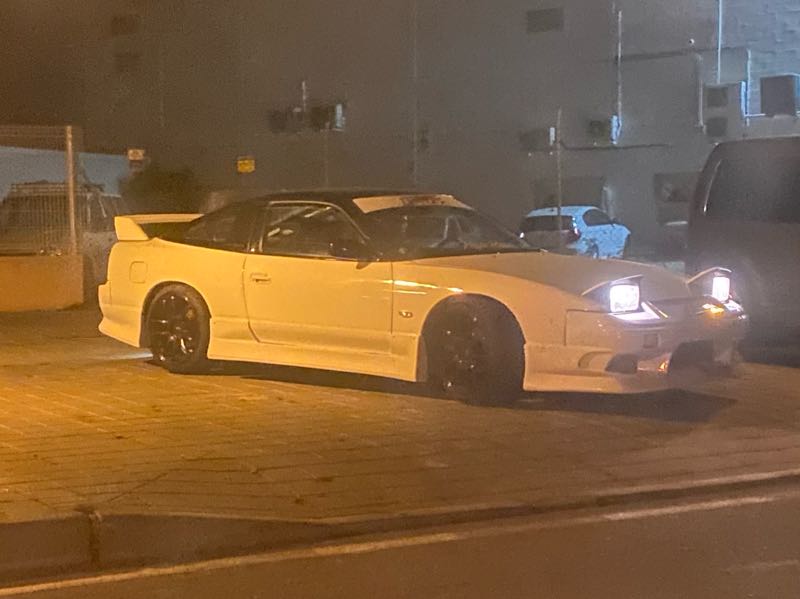 Nissan Silvia S13 spotted in Alicante