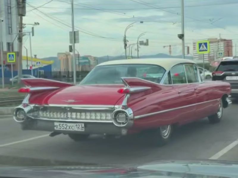 Cadillac Eldorado spotted in Ulan-Ude