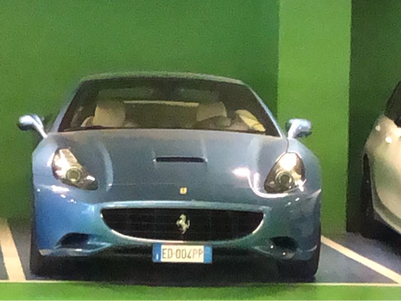 Ferrari California spotted in Foligno