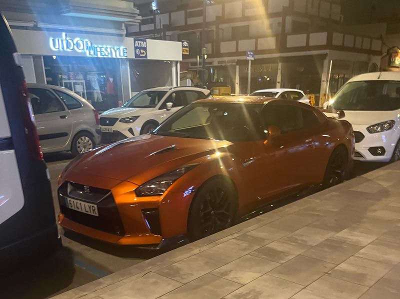 Nissan GT-R spotted in Santa Lucía