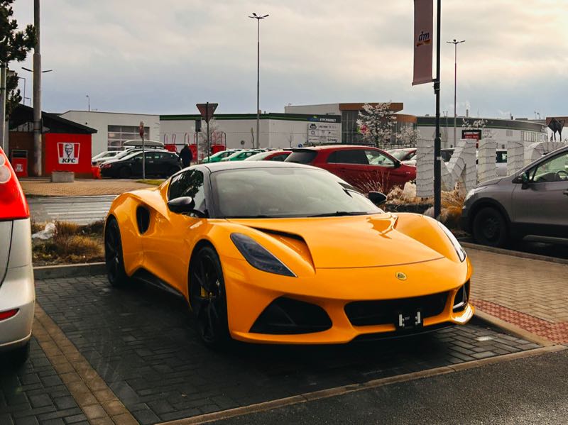Lotus Evora (2020) spotted in Prague, Czechia
