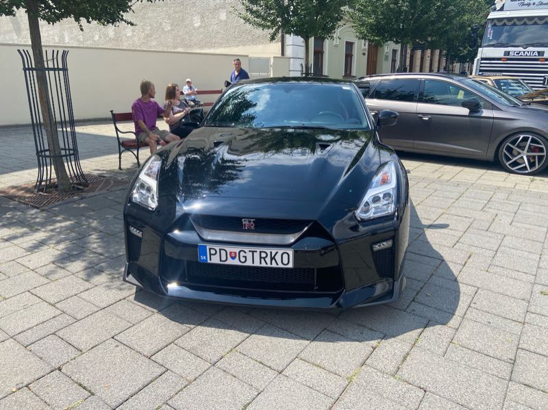 Nissan GT-R spotted in Nitra