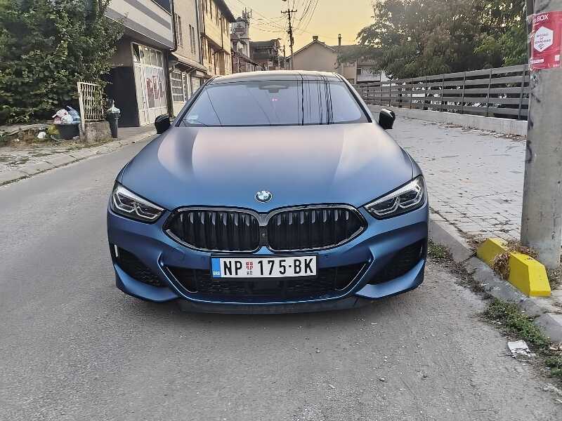 BMW 8 Series spotted in Novi Pazar