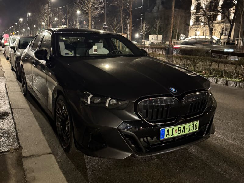 BMW M5 spotted in Albertirsa
