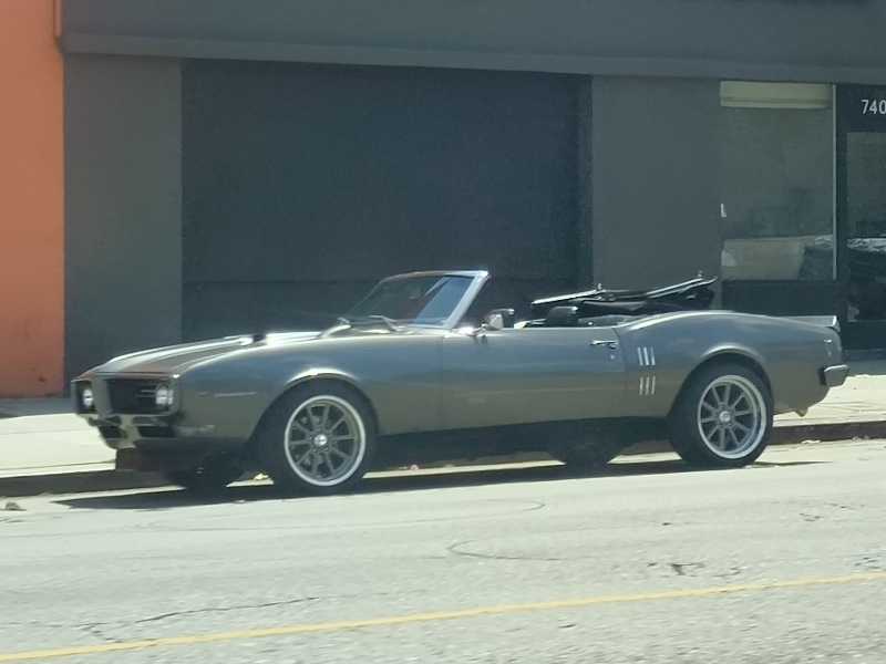 Pontiac Firebird (1968) spotted in Los Angeles, United States