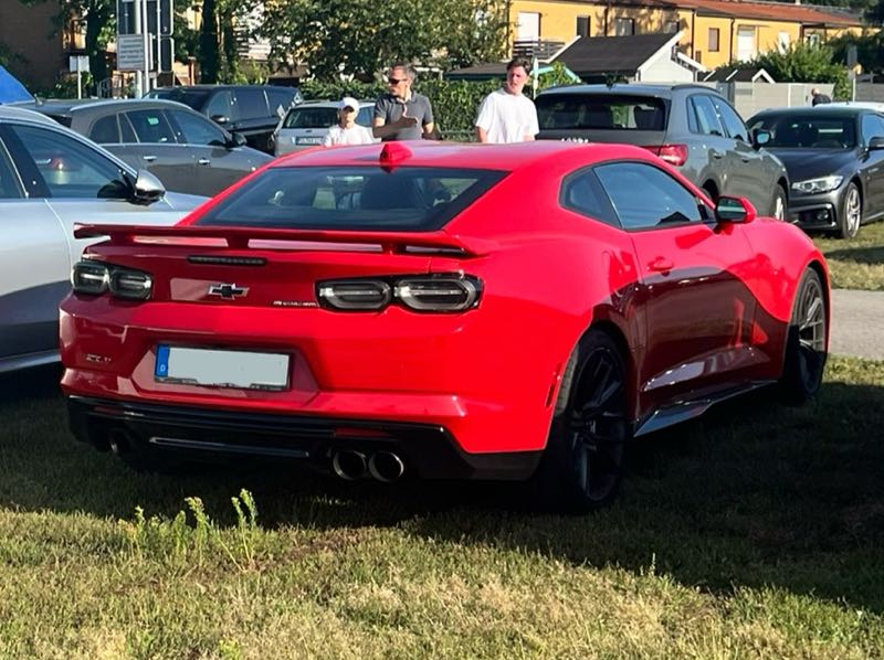 Chevrolet Camaro ZL1 spotted in Mannheim