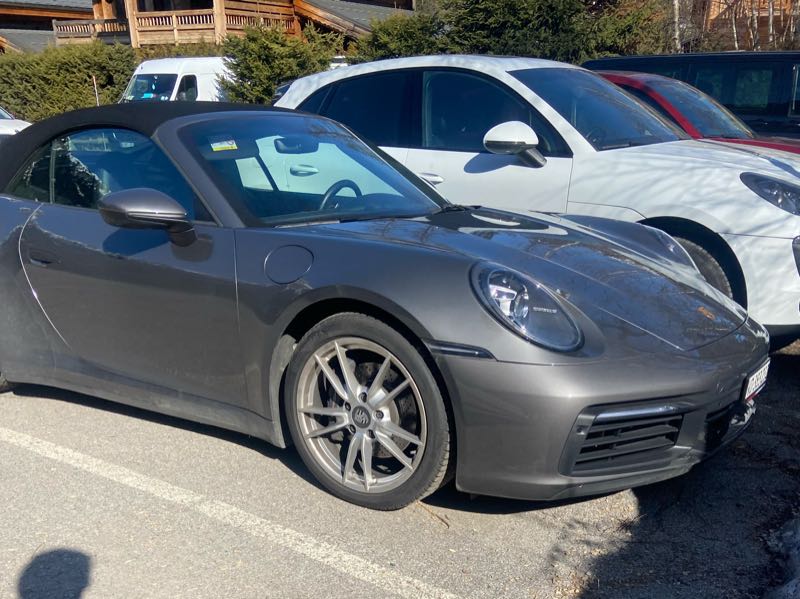 Porsche 911 spotted in Chamonix-Mont-Blanc