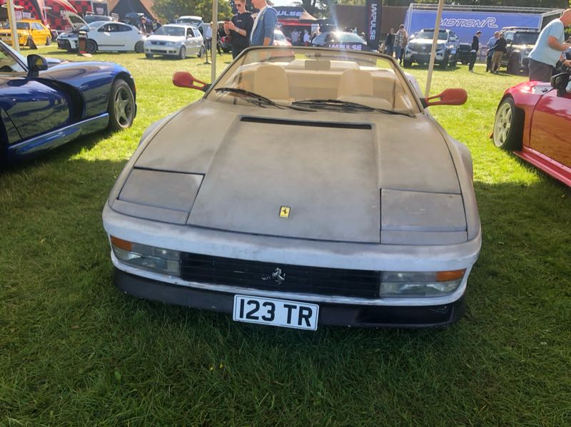 Ferrari Testarossa (1980) spotted in Stevenage, United Kingdom