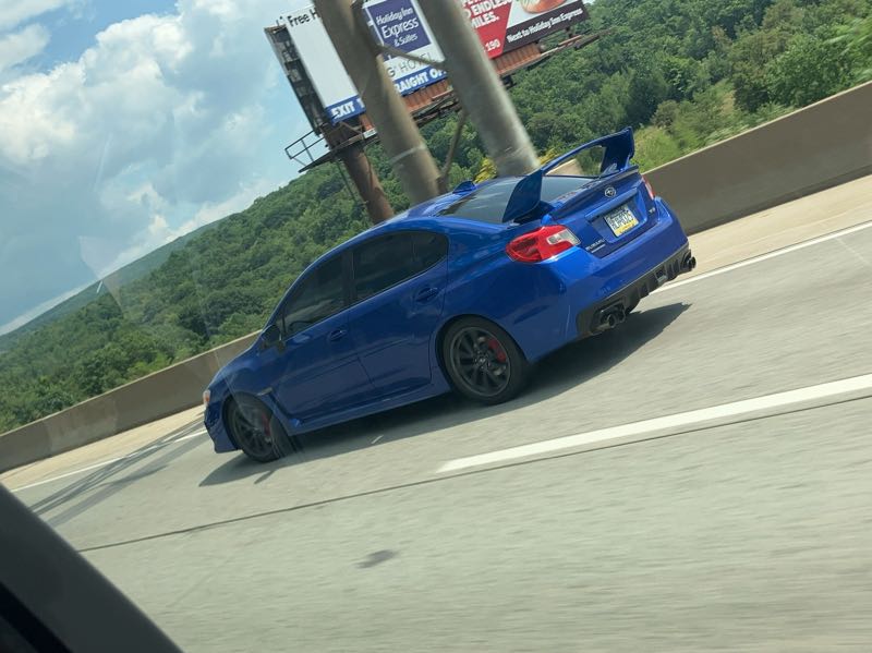 Subaru WRX STI spotted in Scranton