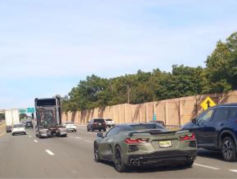 Chevrolet Corvette spotted in Edison