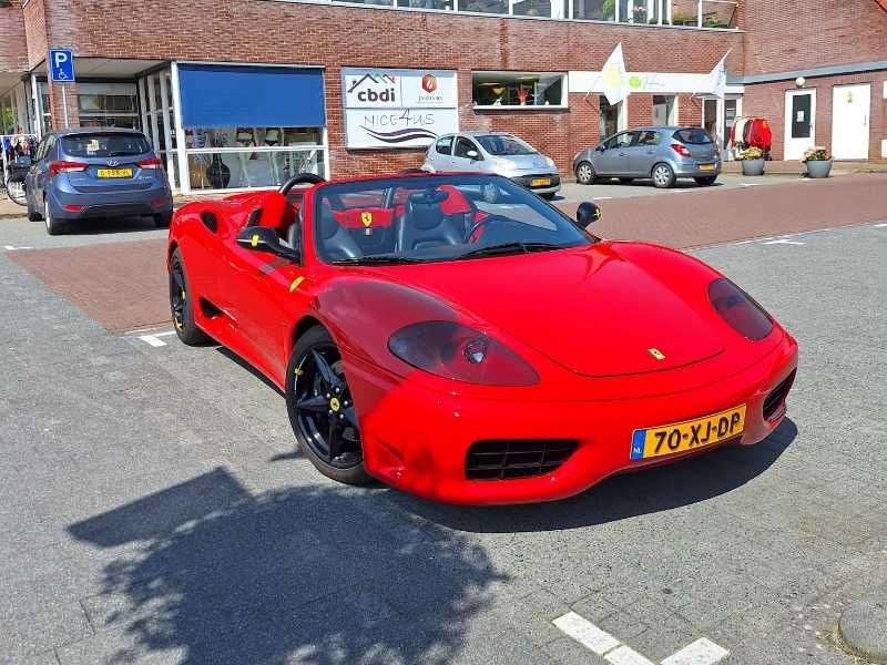 Ferrari F360 Spider spotted in Groningen