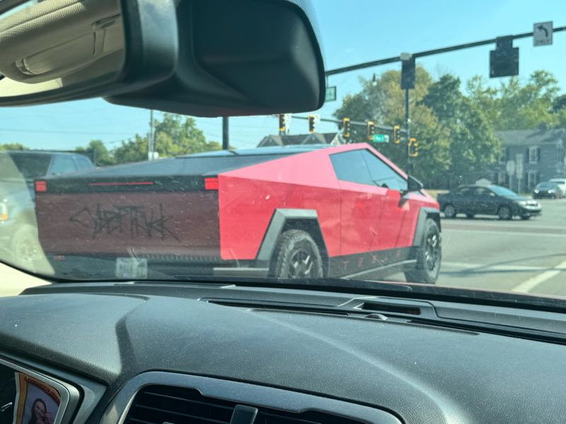 Tesla Cybertruck spotted in Dayton