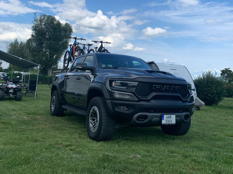 Ram 1500 TRX spotted in Pasohlávky