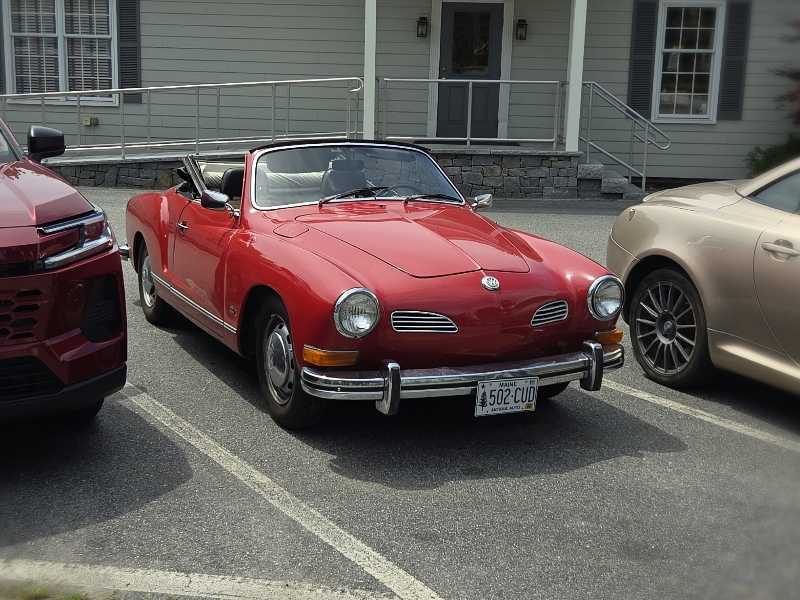Volkswagen Karmann Ghia spotted in Brunswick