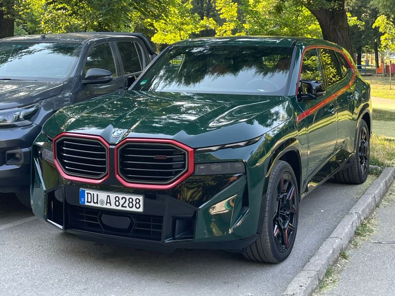 BMW XM (2023) spotted in Zenica, Bosnia and Herzegovina