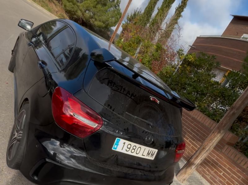 Mercedes-Benz A 45 AMG spotted in Barcelona