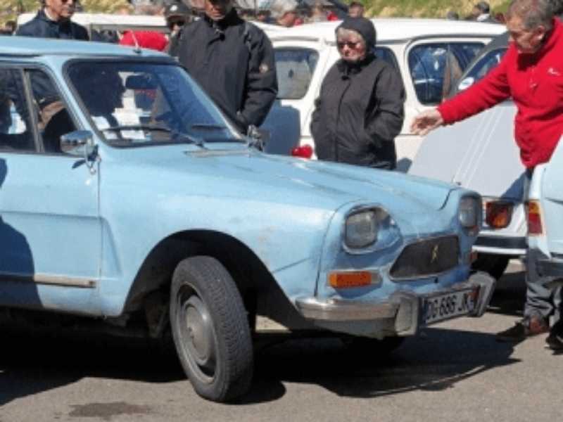 Citroën Ami 6 spotted in La Tremblade