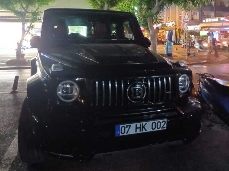 Brabus G-Class spotted in Alanya